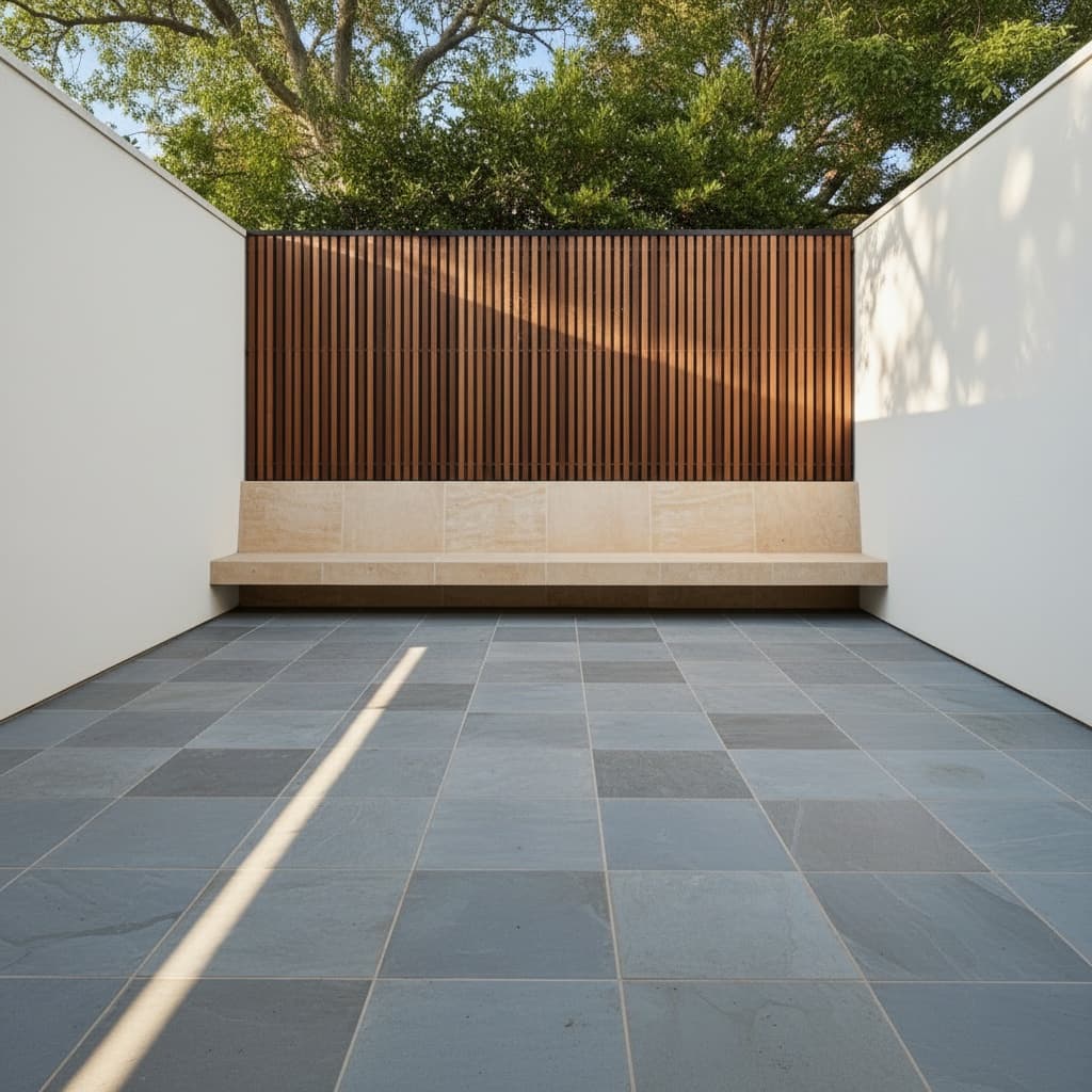 Courtyard & screen, Willoughby, NSW