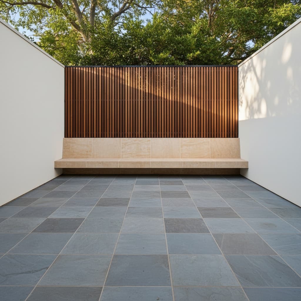 Courtyard & screen, Willoughby, NSW
