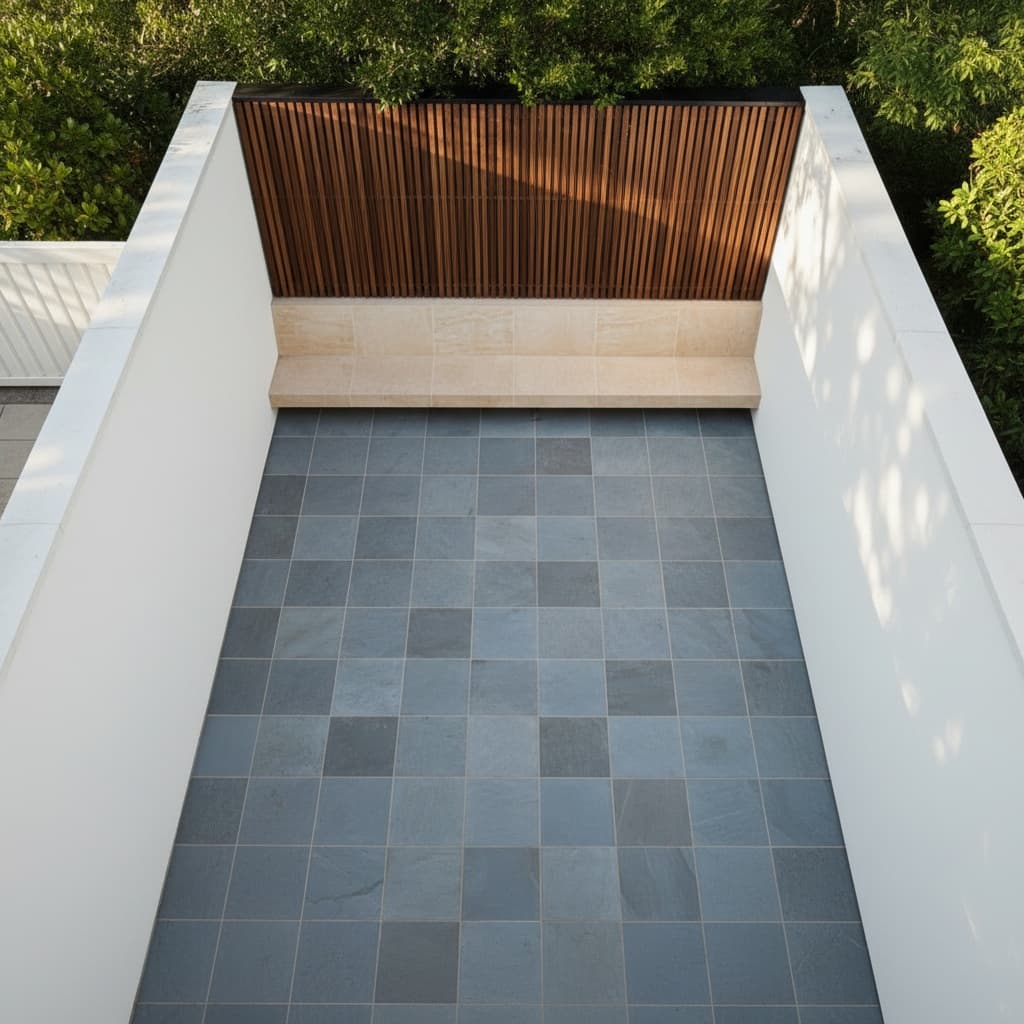 Courtyard & screen, Willoughby, NSW