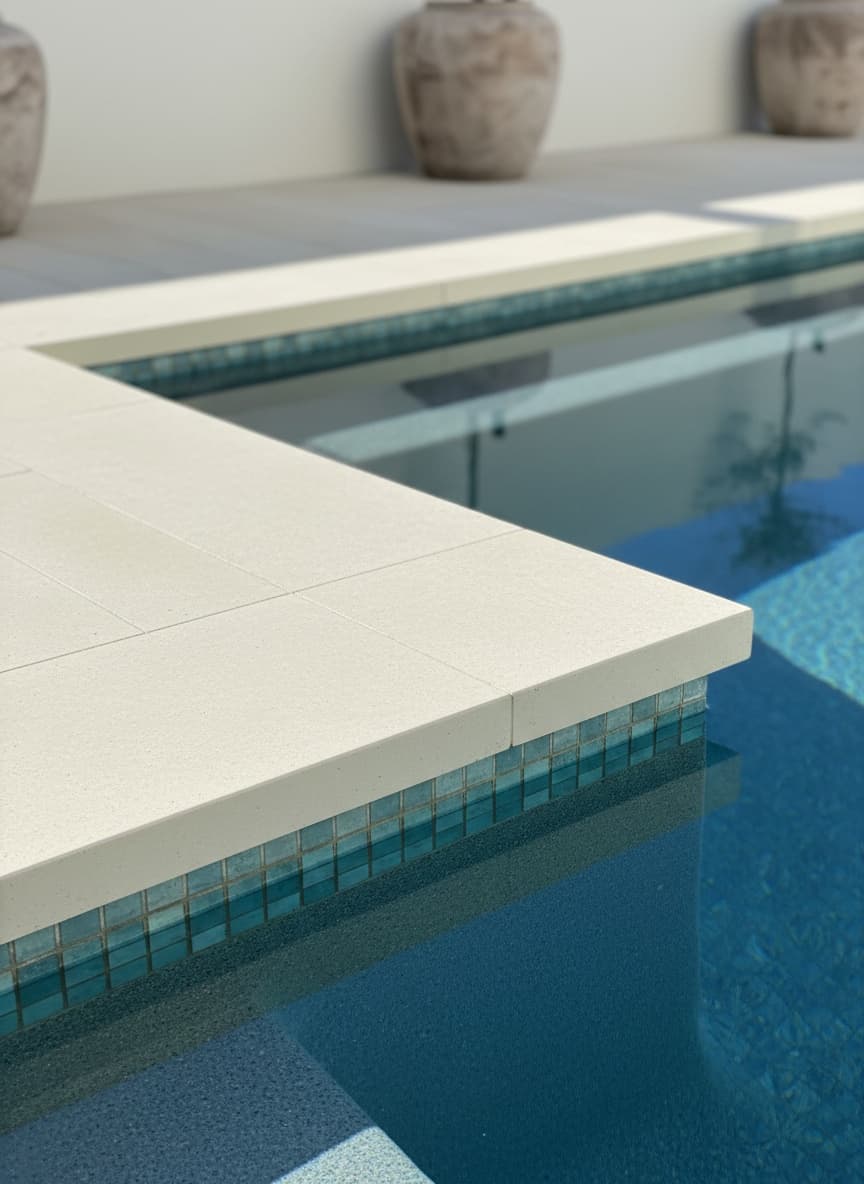 Pool & harbour terrace, Castlecrag, NSW